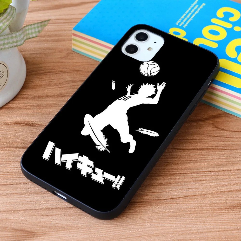 

For iPhone Haikyuu Hinata spike Soft TPU border Apple iPhone Case