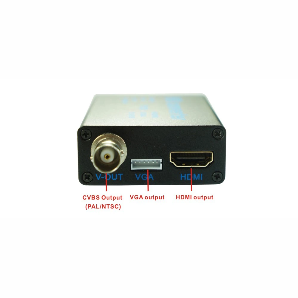 Аналоговый сигнал TVI AHD CVI к HDMI VGA CVBS цифровой видео конвертер ТВ Full HD 1080p для - Фото №1