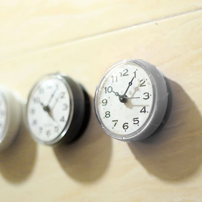 Электронные часы на присоске Часы настенные в ванную комнату водонепроницаемые