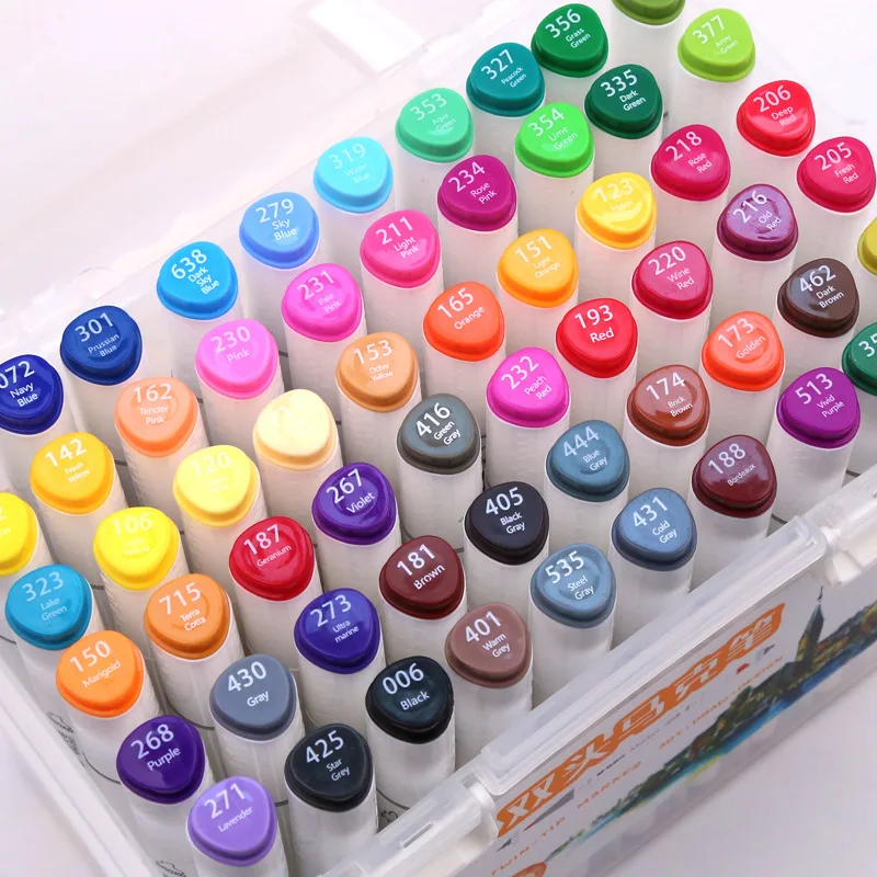 M & G двухголовый маркер ручка ручная роспись дизайн набор студенческих акварельных ручек набор кистей для рисования от AliExpress WW