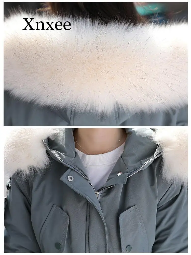 Xnxee трендовая облегающая универсальная зимняя одежда с капюшоном на молнии