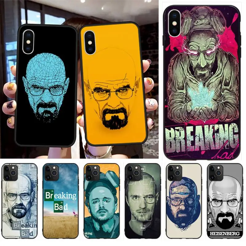 Мягкий чехол для телефона Mc Heisenberg Breaking Bad iPhone 11 pro XS MAX 8 7 6 6S Plus X 5S SE 2020 XR|Бамперы| |