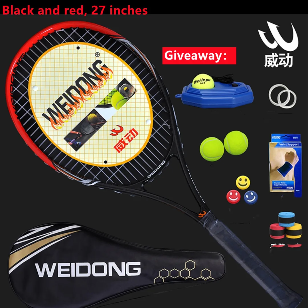 Сборная Стандартный Профессиональная теннисная ракетка углерода амортизацией