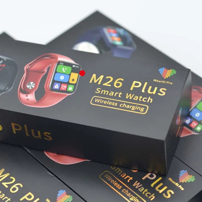 

Смарт-часы Reloj Series M26 Plus с экраном 1,75 дюйма и Пульсометром
