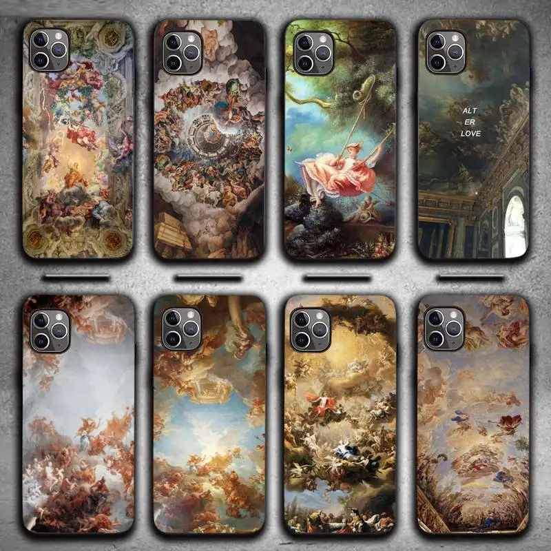 palace versailles Phone Case for iPhone 7 8 11 12 Pro X XS XR Samsung A S 10 20 30 51 Plus pro Max mobile bags