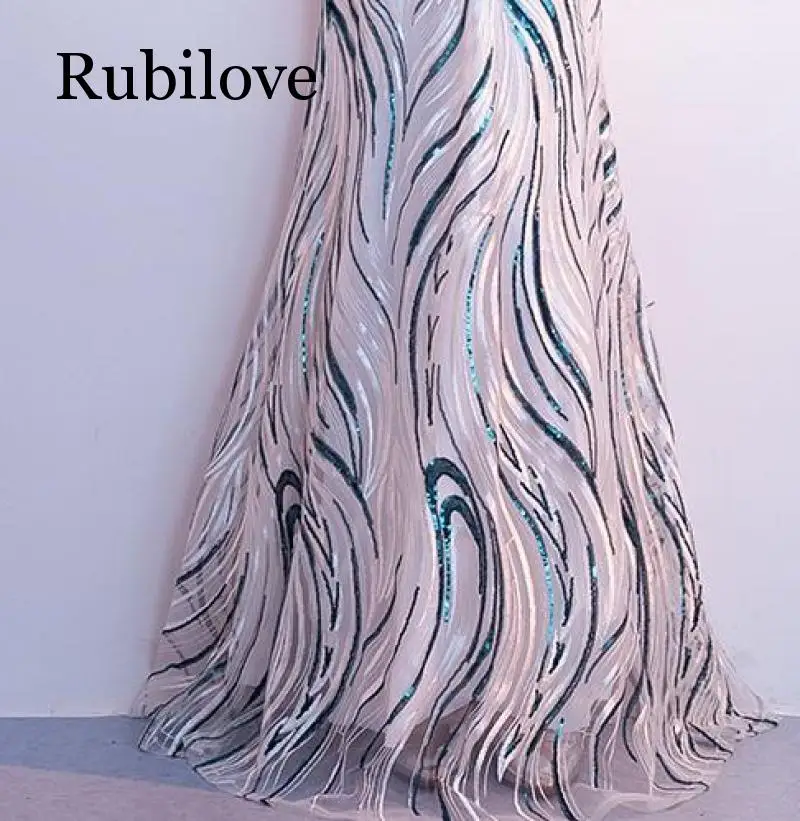 

Rubilove Dress female 2019 new banquet noble and elegant temperament fishtail slim slimming ladies sequin party dress