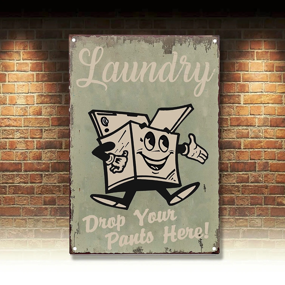 

PXIYOU, стирка, отправка ваших брюк здесь, винтажный Ретро металлический знак, Декор для дома, ванной комнаты, стирка, знак для умывальника