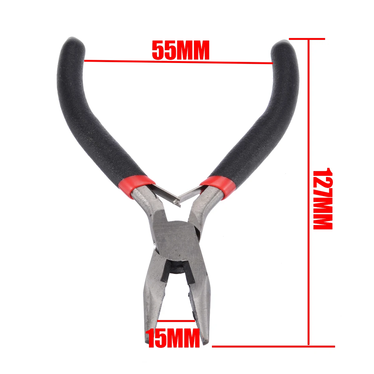 1 шт. портативные мини плоскогубцы иглы Длина 127 мм для поделки из бисера