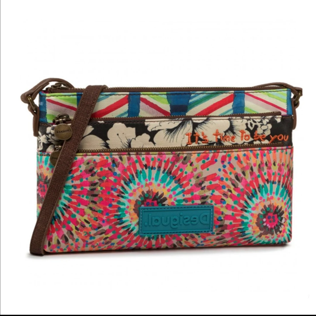 

Сумка через плечо, новая испанская Сумка Desigual с граффити, 2021