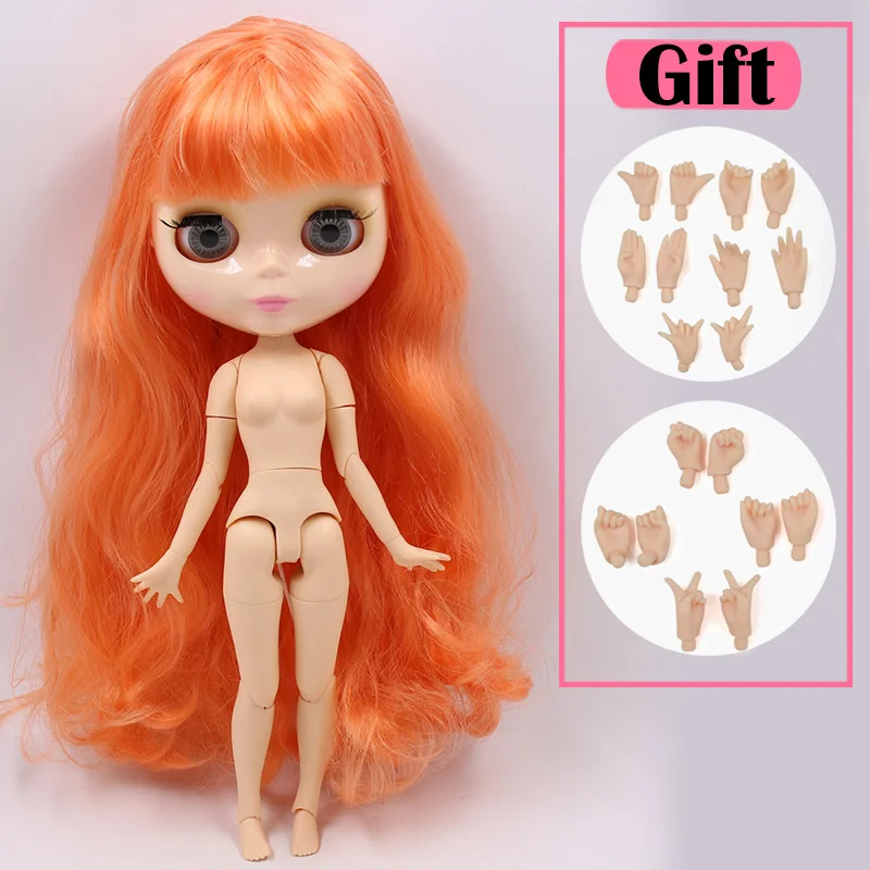 doll hand ab ICY Blyth Кукла № 2 глянцевое лицо натуральная кожа суставное тело 1/6 BJD Специальная цена 1/4 BJD, Pullip, Jerryberry, Licca игрушка подарок - Цвет: doll hand ab