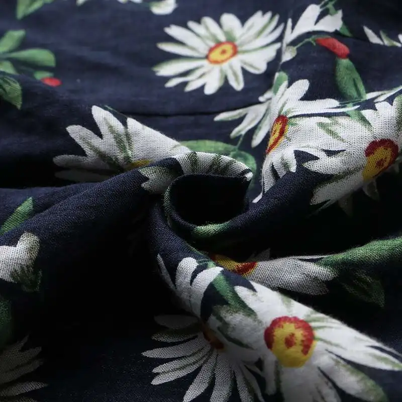 Женские брюки с высокой талией ZANZEA богемные пляжные шорты принтом повседневные