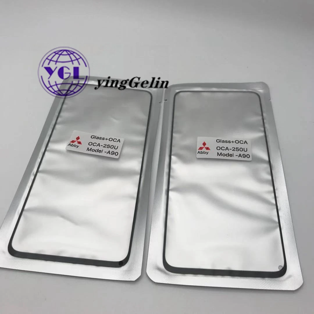

Стекло передней панели с OCA для Samsung Galaxy A9 A8plus A8 2018 сенсорный экран сенсорный ЖК-дисплей стеклянная крышка
