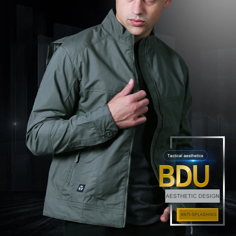 Новинка 2019 уличная Осенняя Военная камуфляжная куртка Мужская армейская пилота