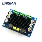 Плата цифрового усилителя UNISIAN TPA3116 Auido, моноканальный усилитель мощности 100 Вт для динамиков 12-26 В постоянного тока