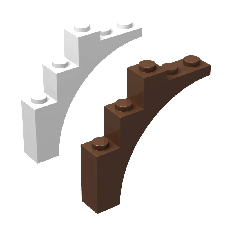 

Поштучная распродажа, блоки конструктора Arch 1x5x4, блоки непрерывного лука, коллекционные модульные игрушки GBC для технического набора MOC