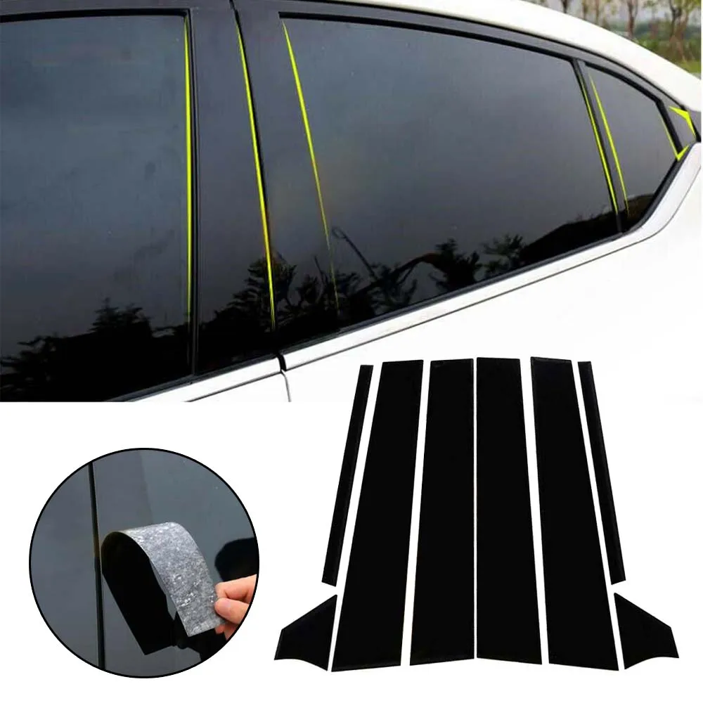 Для Nissan Sentra 2020 2021 автомобильный оконный столб отделка окна автомобиля совершенно