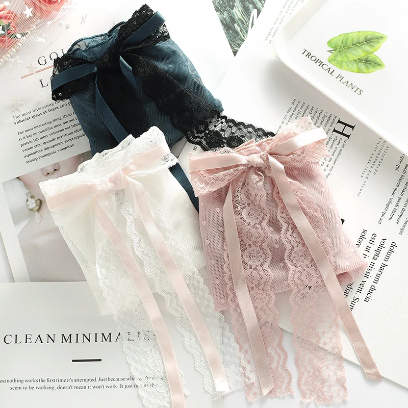 Женские трусики с большим бантом кружевные подштанники женские повседневные