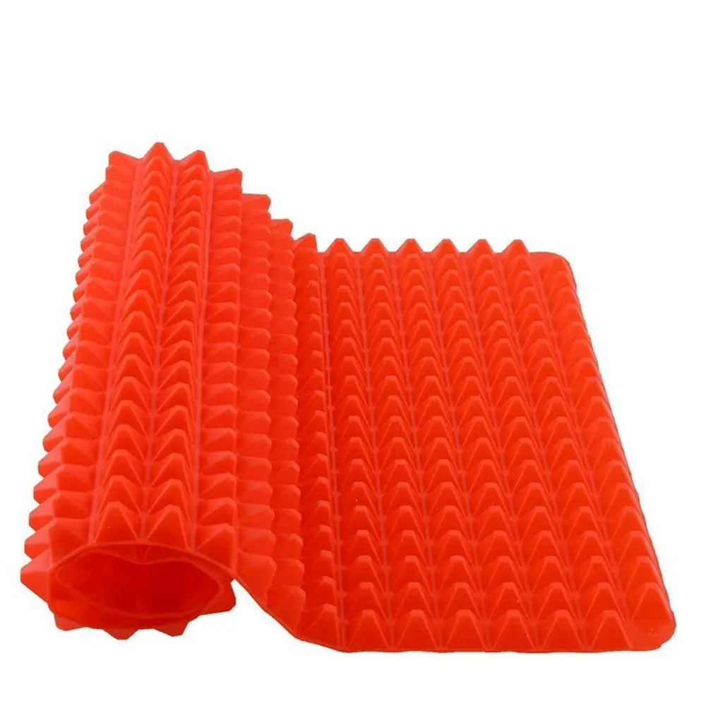 1 шт. Пирамида Форма силиконовый противень для выпечки Мат листов пиццы печенья