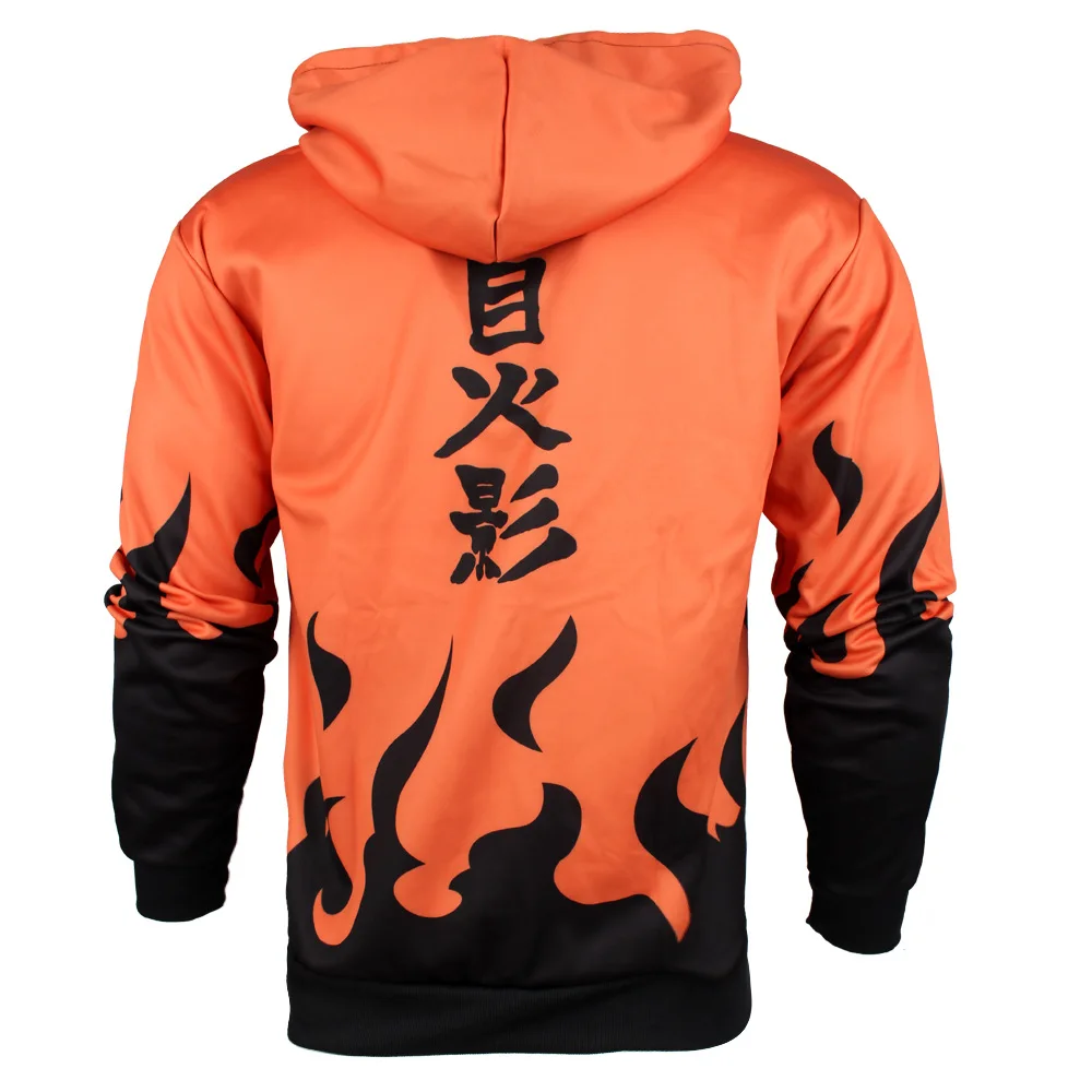 

Narut Cosplay Costume Hoodie 3D Print Costume Jacket Zipper Sweatshirt Halloween Zipper Jersey