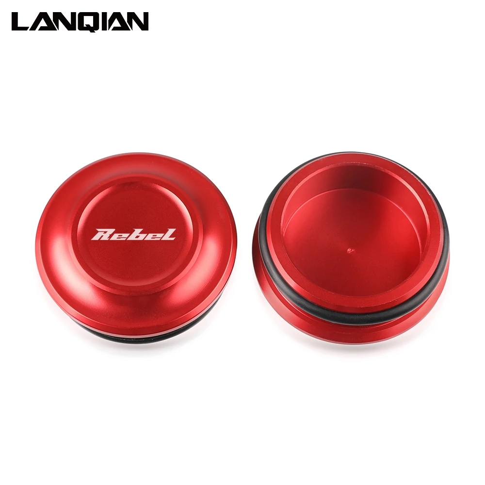 

2021 Motorcycle CNC Aluminum Frame Hole Cover Guard Protective Parts For Honda Rebel 500 Rebel500 2020 2021 Accessories