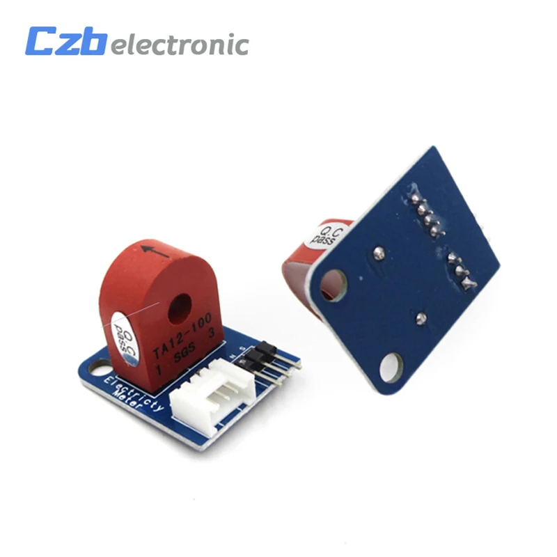 Модуль аналогового измерителя тока переменного 0 ~ 5A Плата датчика амперметра для