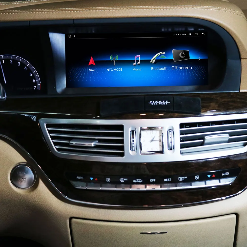 GPS-навигация радио Android 10 автомобильное стерео для Mercedes-Benz S-Class W221 (NTG3.0 3 5 2006-2013) S300