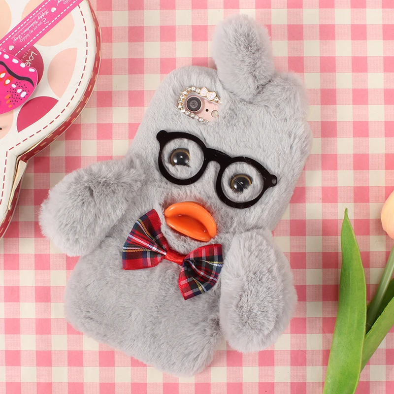 Чехол для телефона Cubot X20 Pro милый забавный защитный чехол с начесом и уткой 6 3