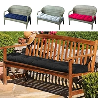 outdoor bench cotton cushion 120x50cm garden furniture loveseat soft cushion patio wicker seat cushions garden lounger supply