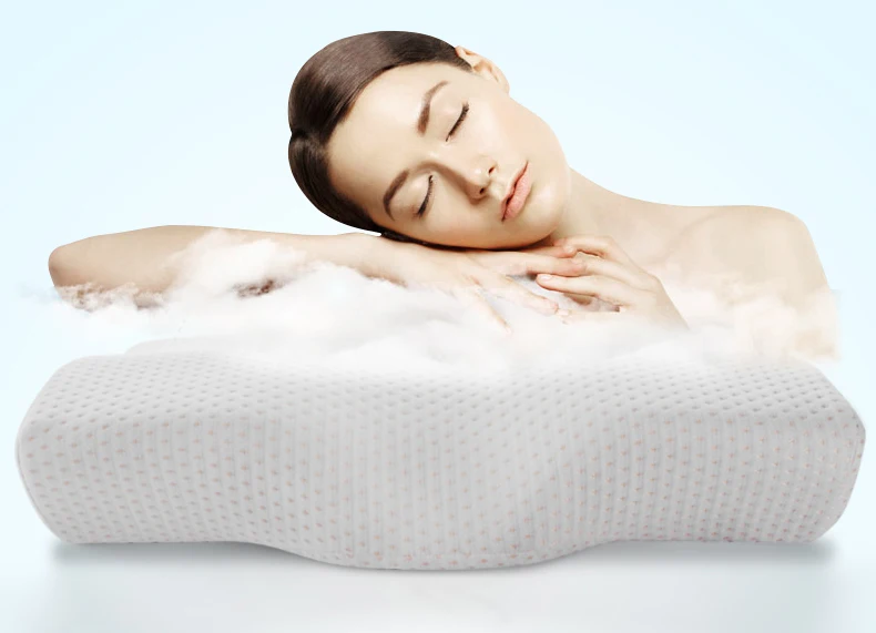 

Memory Foam Bedding Pillow Neck protection Slow Rebound Memory Foam Butterfly Shaped Pillow Health Cervical Neck Space pillow