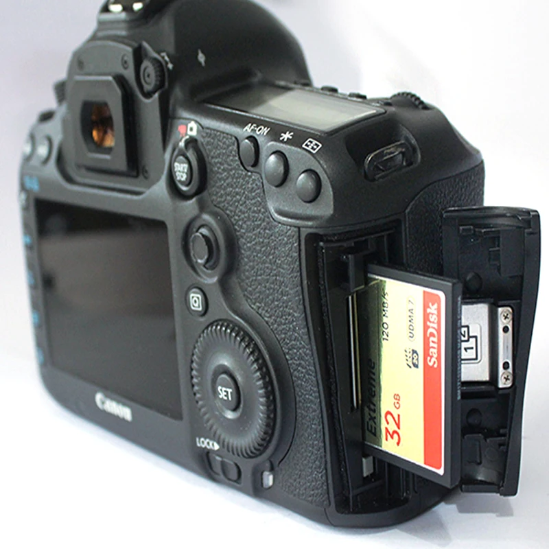 SanDisk CF карта памяти Compact Flash Extreme Canon Full HD Оригинал 120 МБ/с./с 32 Гб 128 64 Видео 4 K для D 300