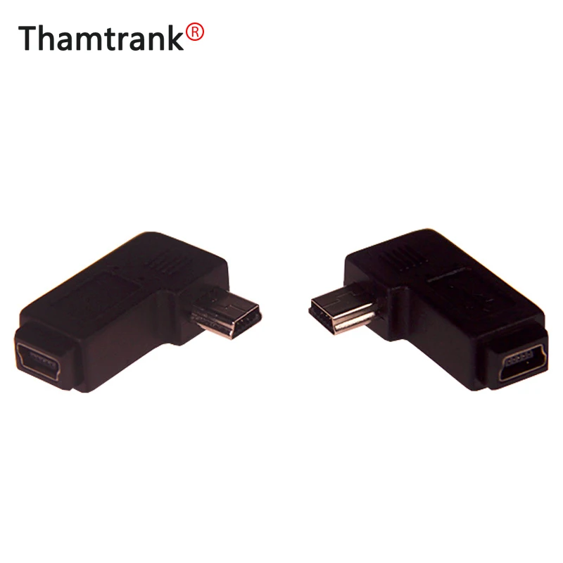 Мини usb папа к мини гнездовой разъем 90 градусов микро расширение адаптер 20