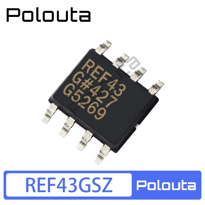 

4Pcs REF43GSZ REF43G Polouta REF43 SOP-8 Voltage Reference Chip Arduino Nano Integrated Circuit DIY Electronic Kit Free Shipping