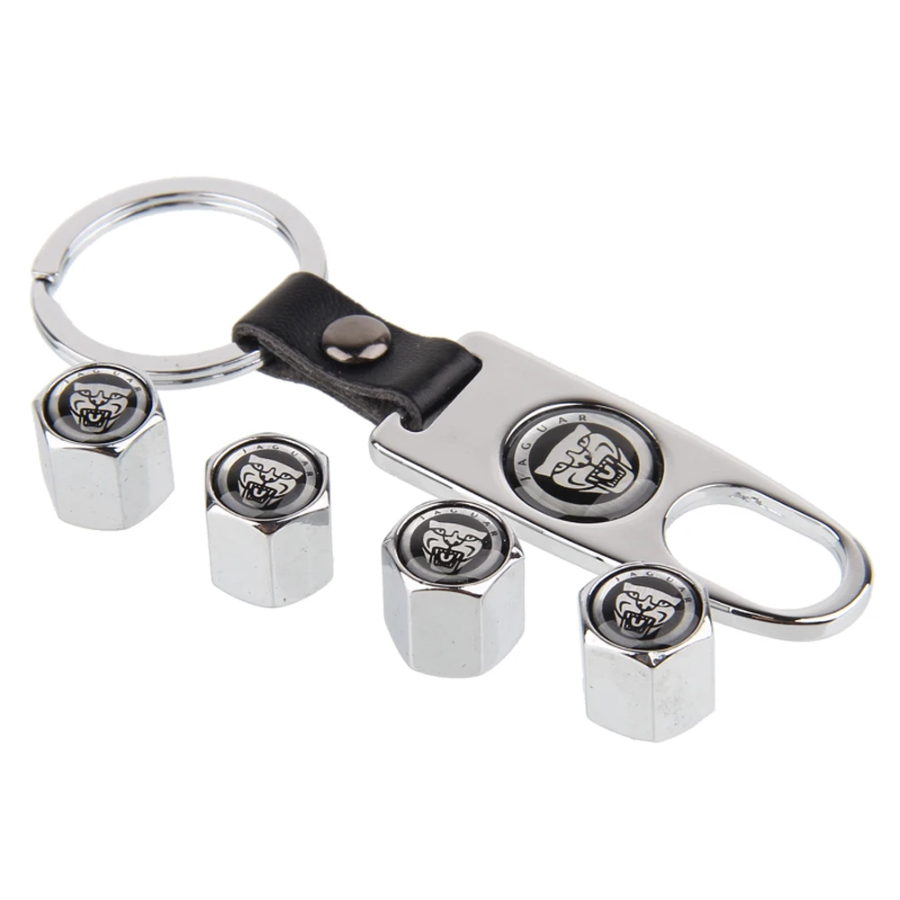 

Car-Styling Tire Theft-proof Valve Caps for Jaguar S TYPE SVR XFR XF XKR F-Type XE XJ-S Sportbrake 2000 XK8 Car Accessories