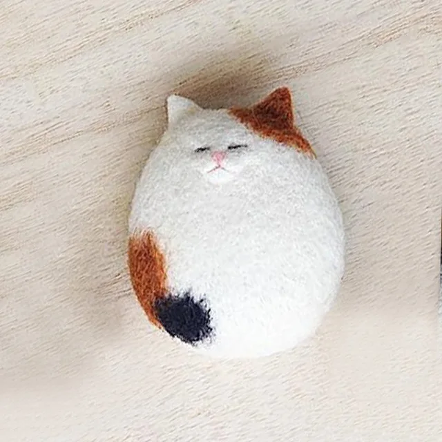 Япония DIY ручной работы lover Cat Kitty шерсть иглы для валяния комплект Модные украшения дома иглы Feltro животных