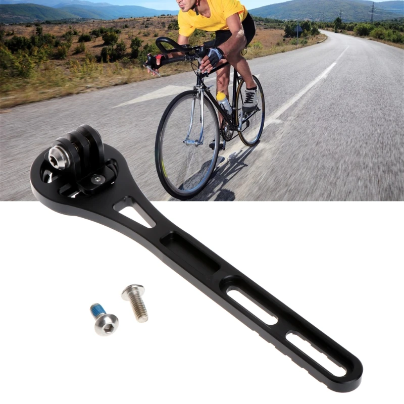 Цикл компьютер Держатель сиденья велосипеды секундомер для руля Спидометр стент