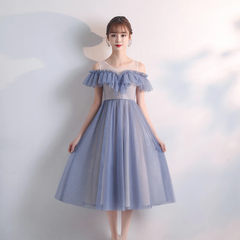 Элегантное платье трапециевидной формы длиной до колена для женщин свадебной