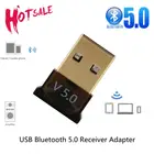 USB Bluetooth-совместимый адаптер 5,0 приемник передатчика аудио Bluetooth-совместимый ключ беспроводной USB-адаптер для компьютера ПК