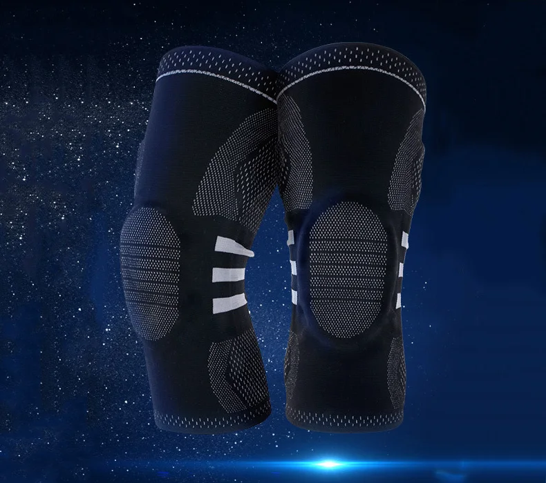 1 шт. силиконовые наколенники для артрита Поддержка бега фитнес Велоспорт защита