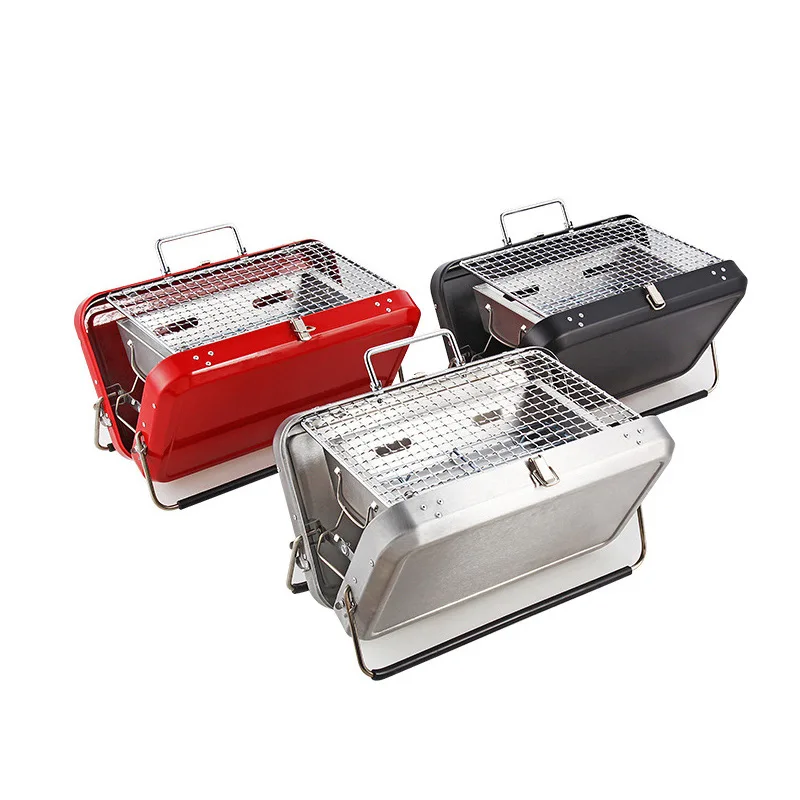 

Portable outdoor barbecue grill Korean bbq grill terrace camping picnic barbecue grill suitable for 3-5 people charcoal barbecue