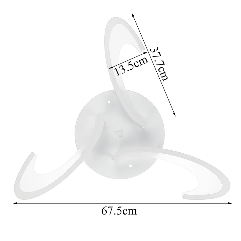 

Modern LED Acrylic Ceiling Lamp for Living Room Bedroom Home Lighting Post-Modern Led Ceiling Chandelier Lamp Lighting 110-220V