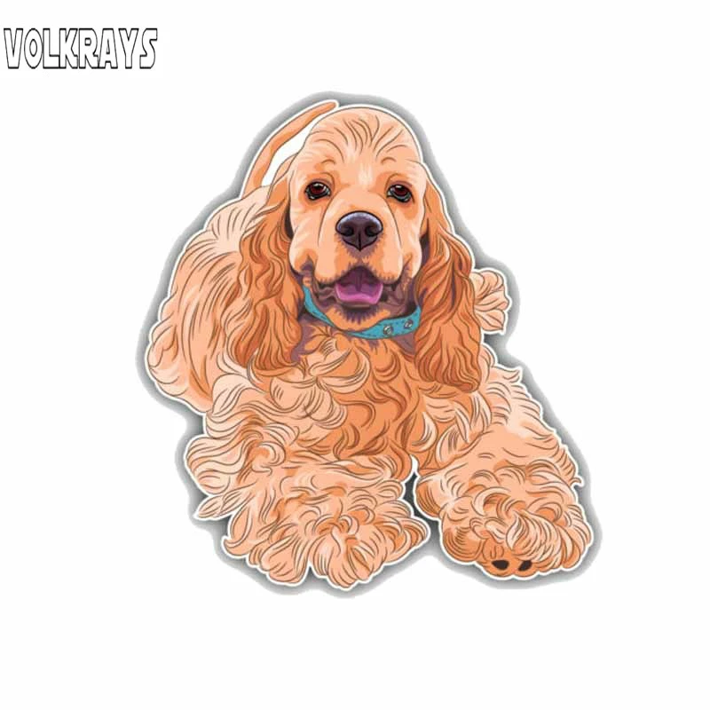 Volkrays индивидуальная Автомобильная наклейка американский кокер спаниель