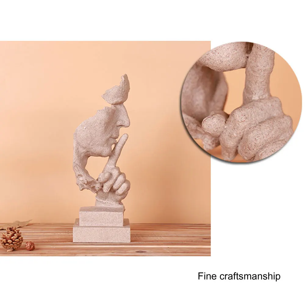 Ручная работа Thinker домашний декор Коллекционные Фигурки украшения для гостиной