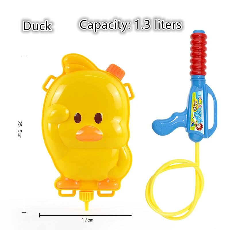 Летняя игрушка водяной пистолет рюкзак для мальчиков и девочек Водяные