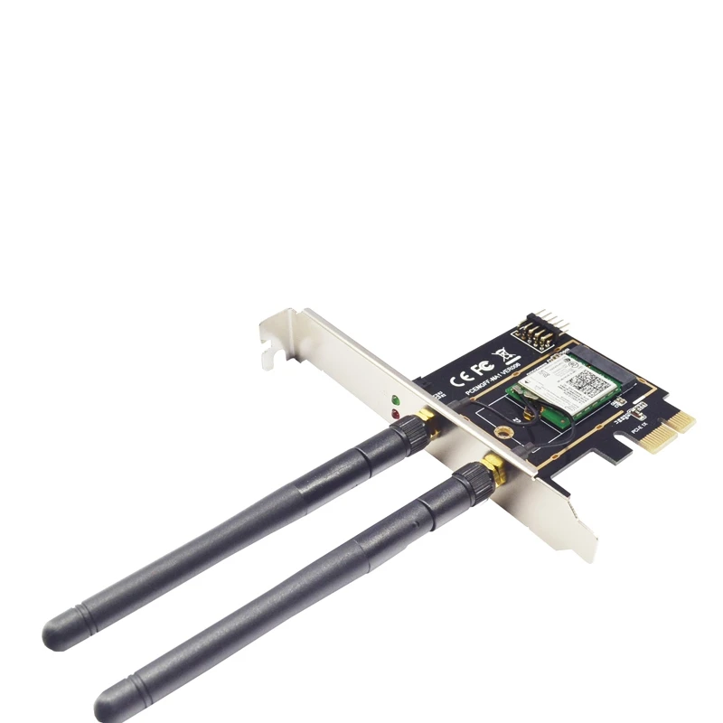 M.2 Wifi адаптер M2 Ngff ключ A-E для Mini Pci Express Raiser PCI-E 1X NGFF Беспроводная поддержка 2230 2242 Pcie