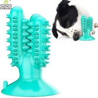 dog toothbrush toy dog molar toothbrush stick leakage eater bite resistant toys for medium and small pet dogs