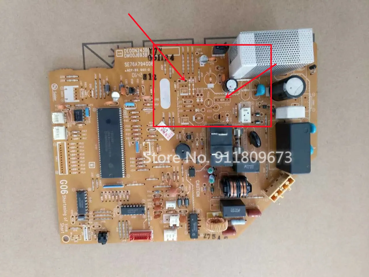 

for Mitsubishi air conditioner computer board circuit board DE00N243B SE76A794G01 good working