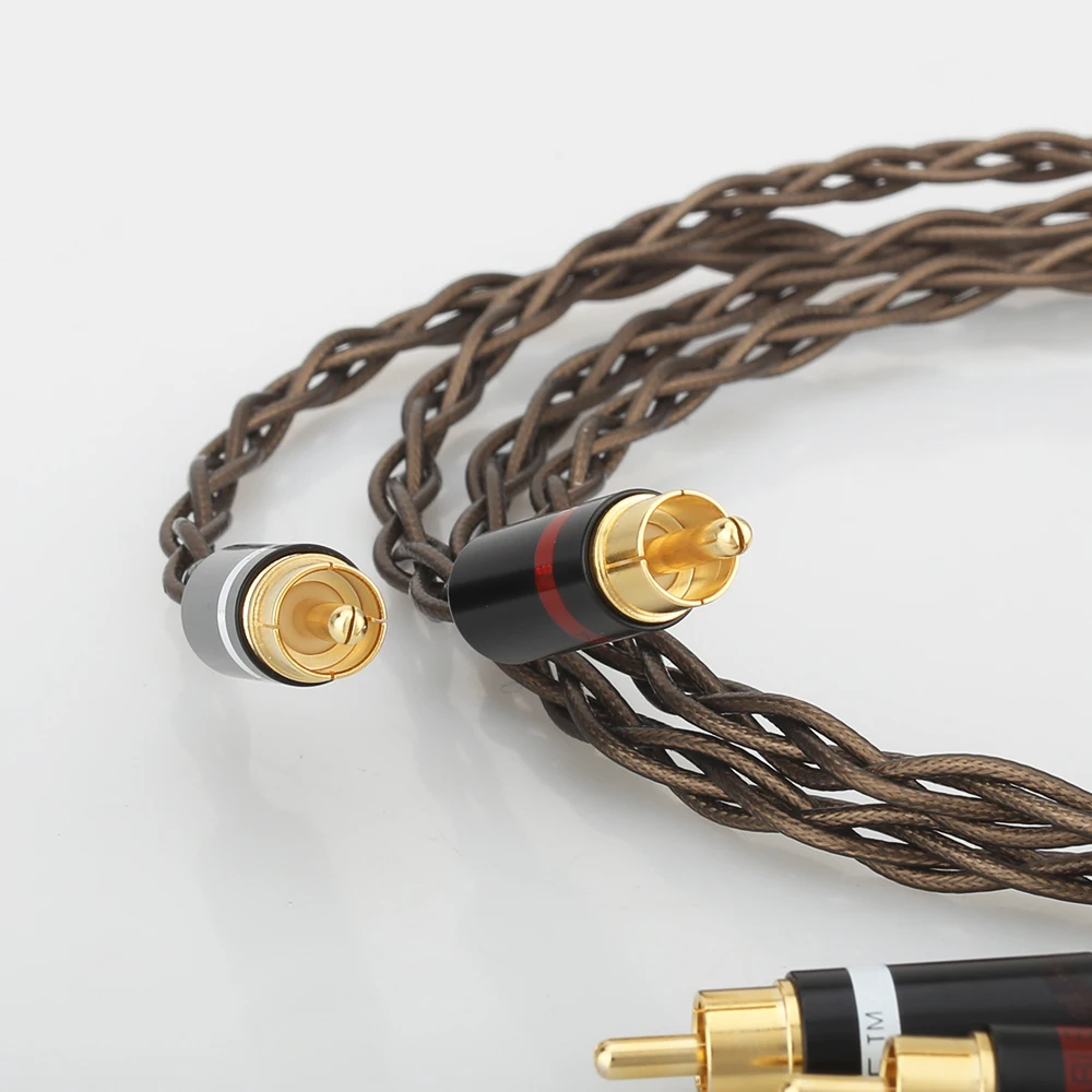 HI End Odin Посеребренная сигнальная линия кабель RCA для соединения аудиокабель