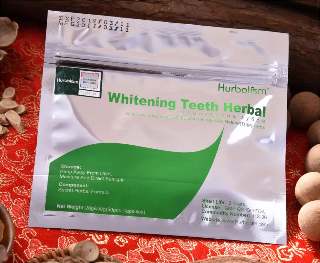 

Hurbolism New Natural Herbs and Minerals to Clean and Whiten Teeth