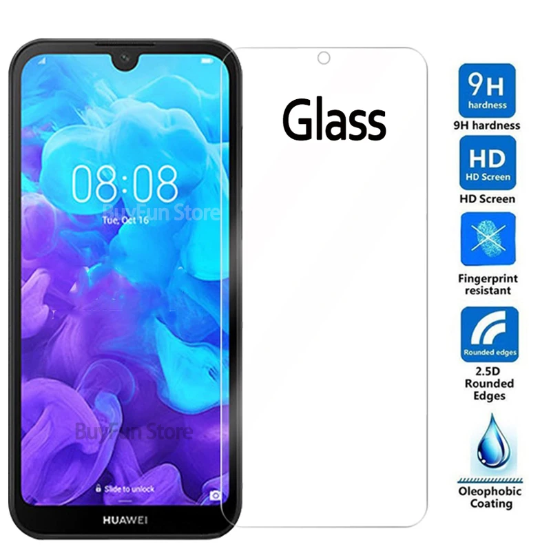 Защитное стекло для huawei Y5 2019 y 5 экрана huavei y7 y6 pro prime пленка из закаленного
