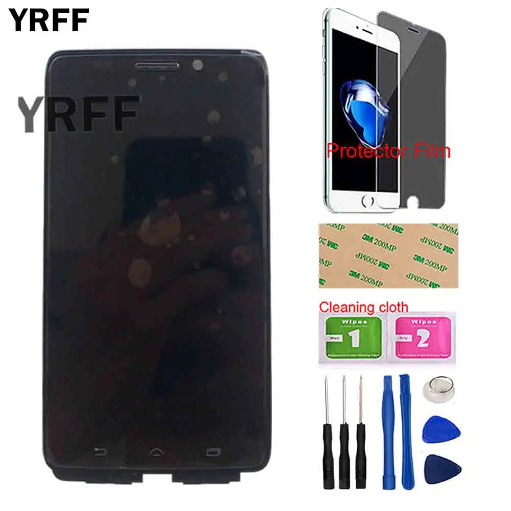 Black ЖК-дисплей сенсорный экран для Motorola Droid Ultra XT1080 Maxx XT1080M сенсорный экран ЖК-дисплей Переднее стекло дигитайзер панельные инструменты - Цвет: Black